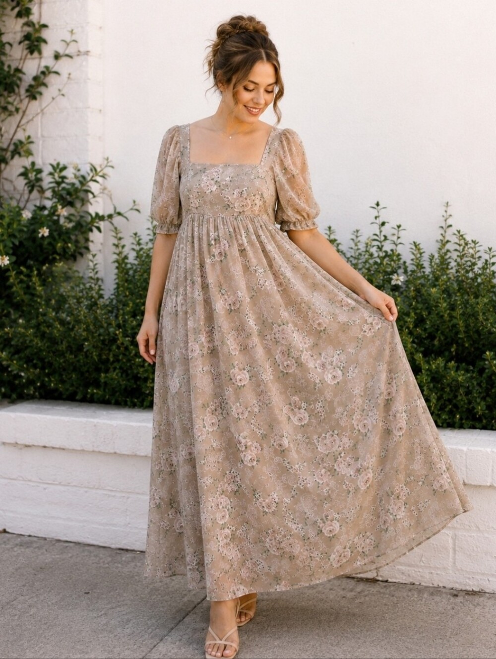 Storia Mona Bump Friendly Maxi Dress